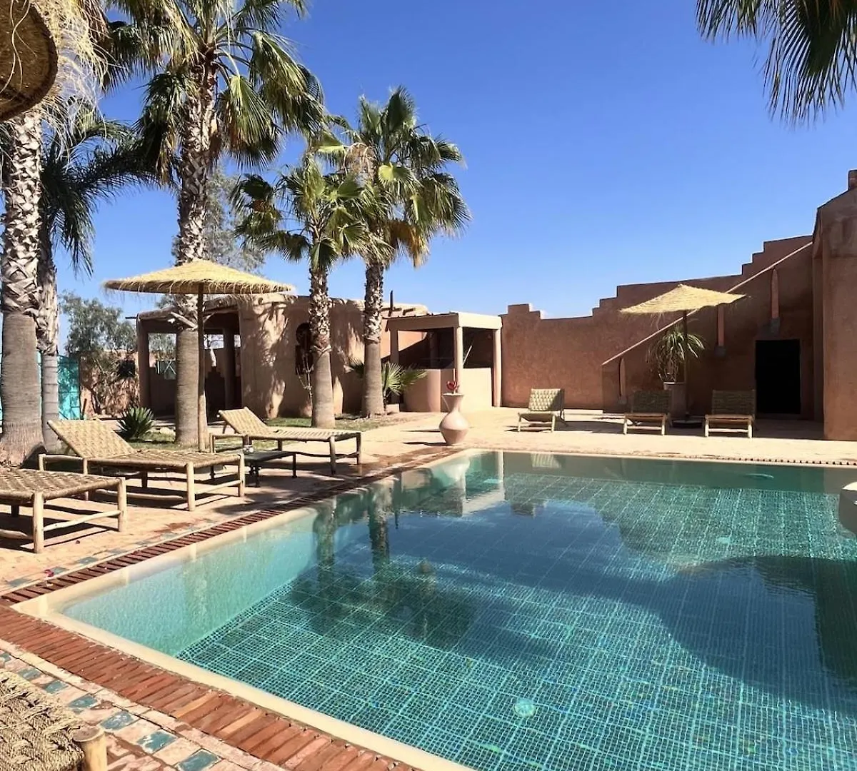 Villa 4 Chambres Avec Grande Piscine Privee Marrakesh Marocko